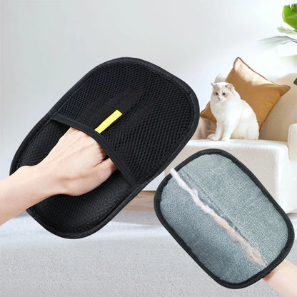 Hair Remover Brush Deshedding Brush Glove for Dog Cat Rabbit with Long/Short/Curly Hair